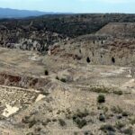 Zonia pit panorama looking southeast
