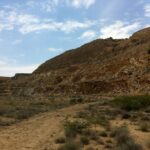 View to the west from within the Zonia pit